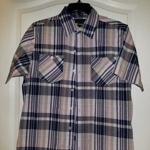 Akademiks Mens Button Down Shirt